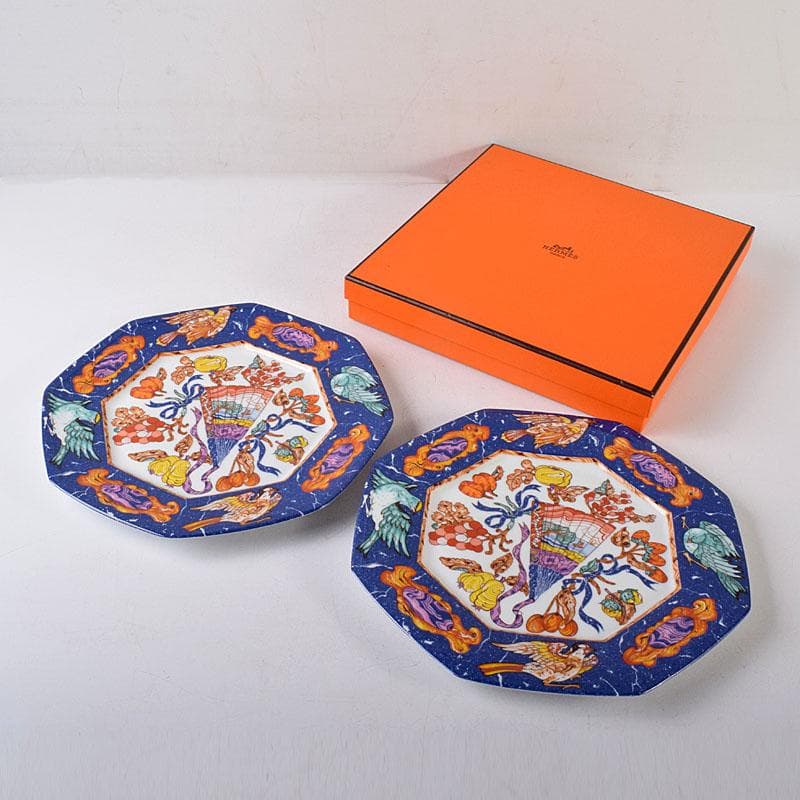 MaKe　エルメス　ピエールドリアン　プレート 2点　箱付　V　8016