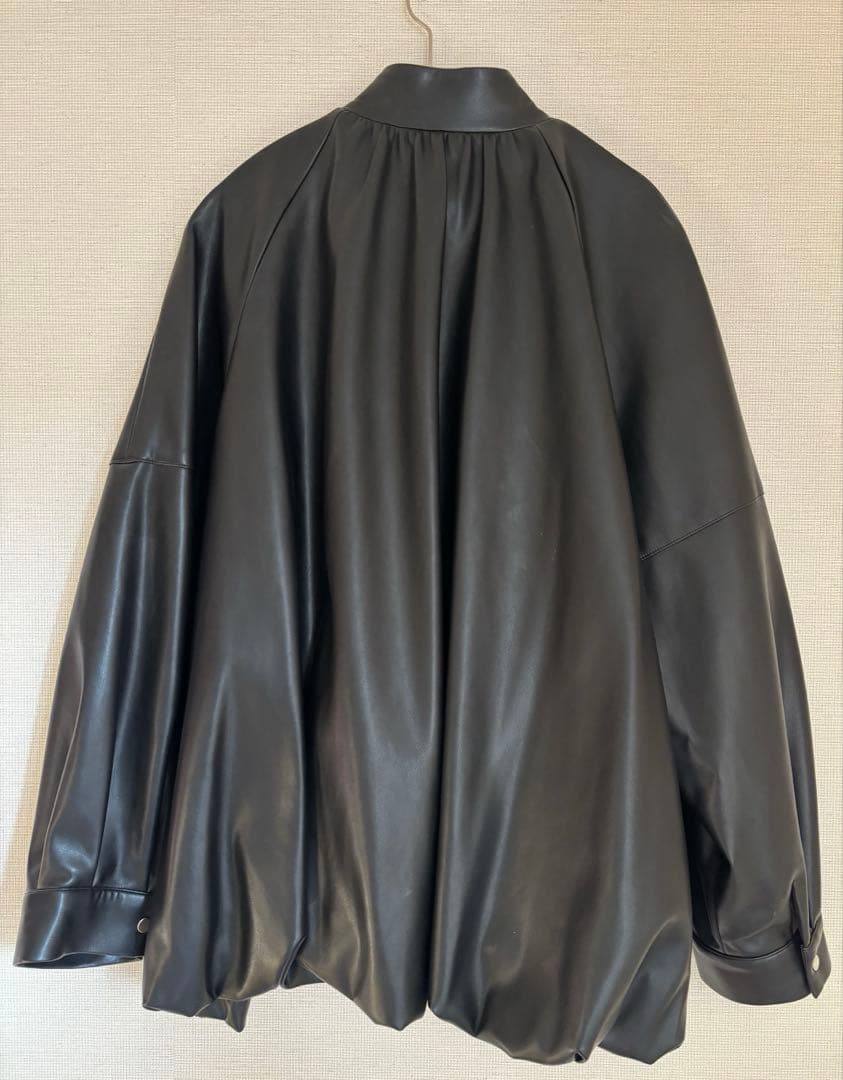 RIM.ARK リムアーク レザージャケットRound bomber JK