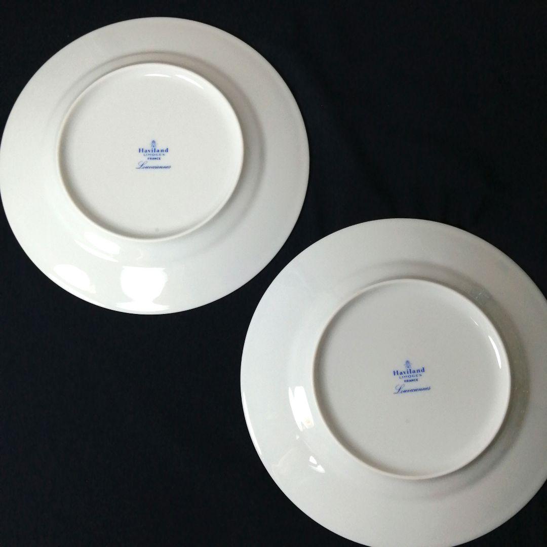 アビランド リモージュ ルーブシエンヌ　プレート　ペア 22cm　中皿