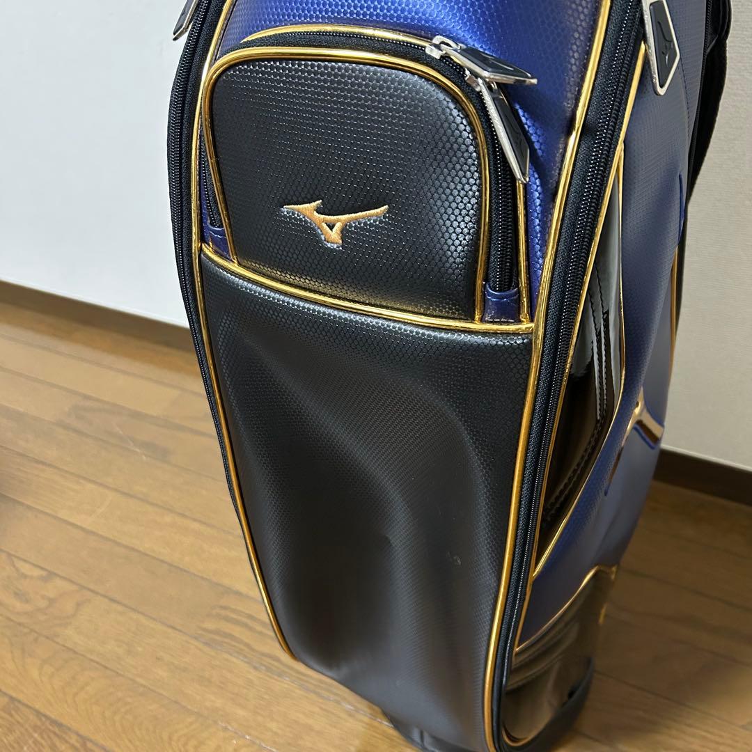 MIZUNO ミズノ ゴルフ ハイグレードキャディバッグ９.５型 美品！