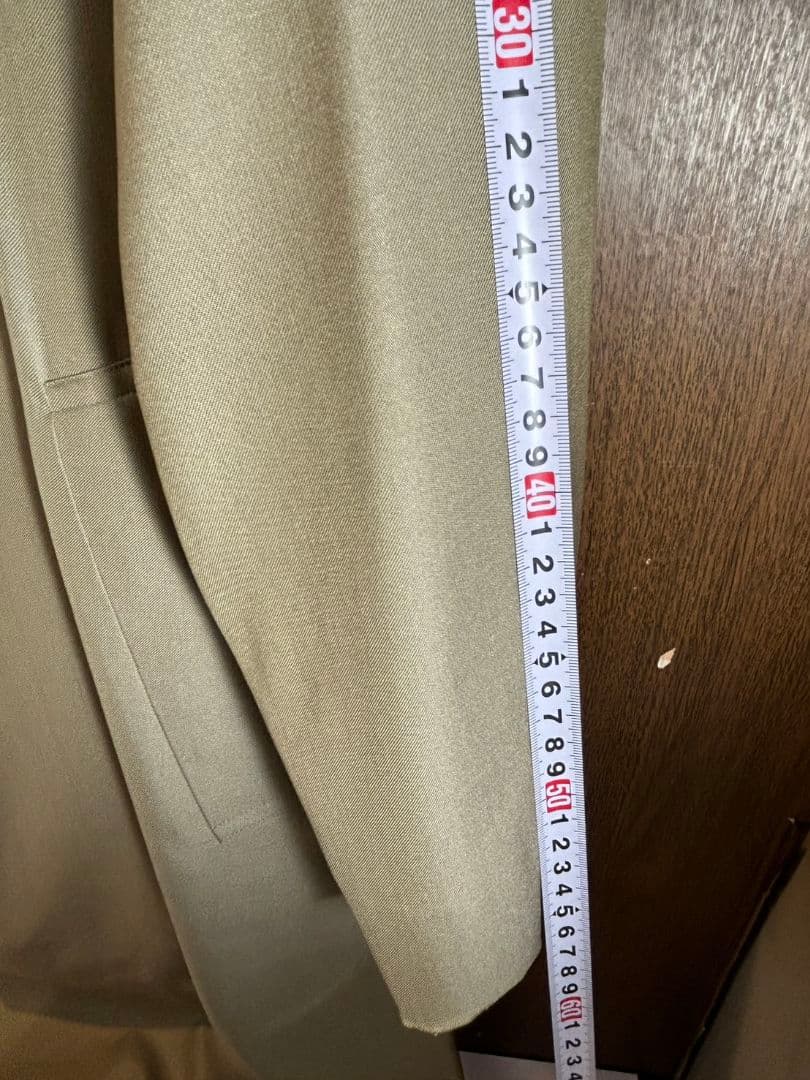 Burberrysメンズステンカラーコート　裏地無地