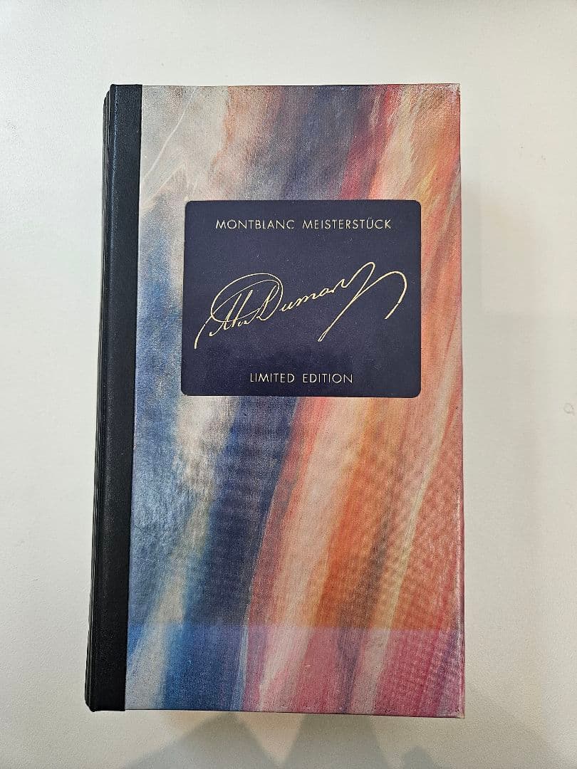モンブラン　万年筆　作家シリーズ　アレキサンドル・デュマ　サインミス