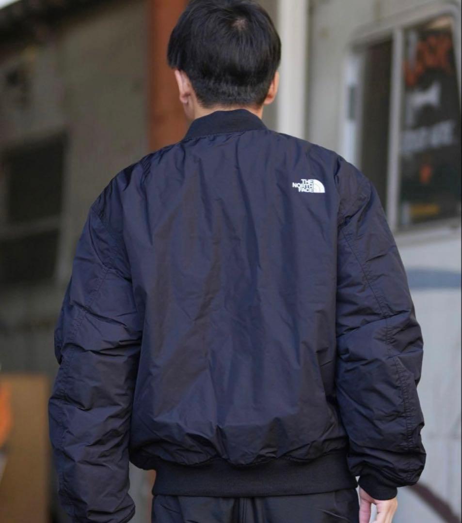 【XL】本日出荷　ノースフェイス　MA-1 ボンバージャケット　ブラック