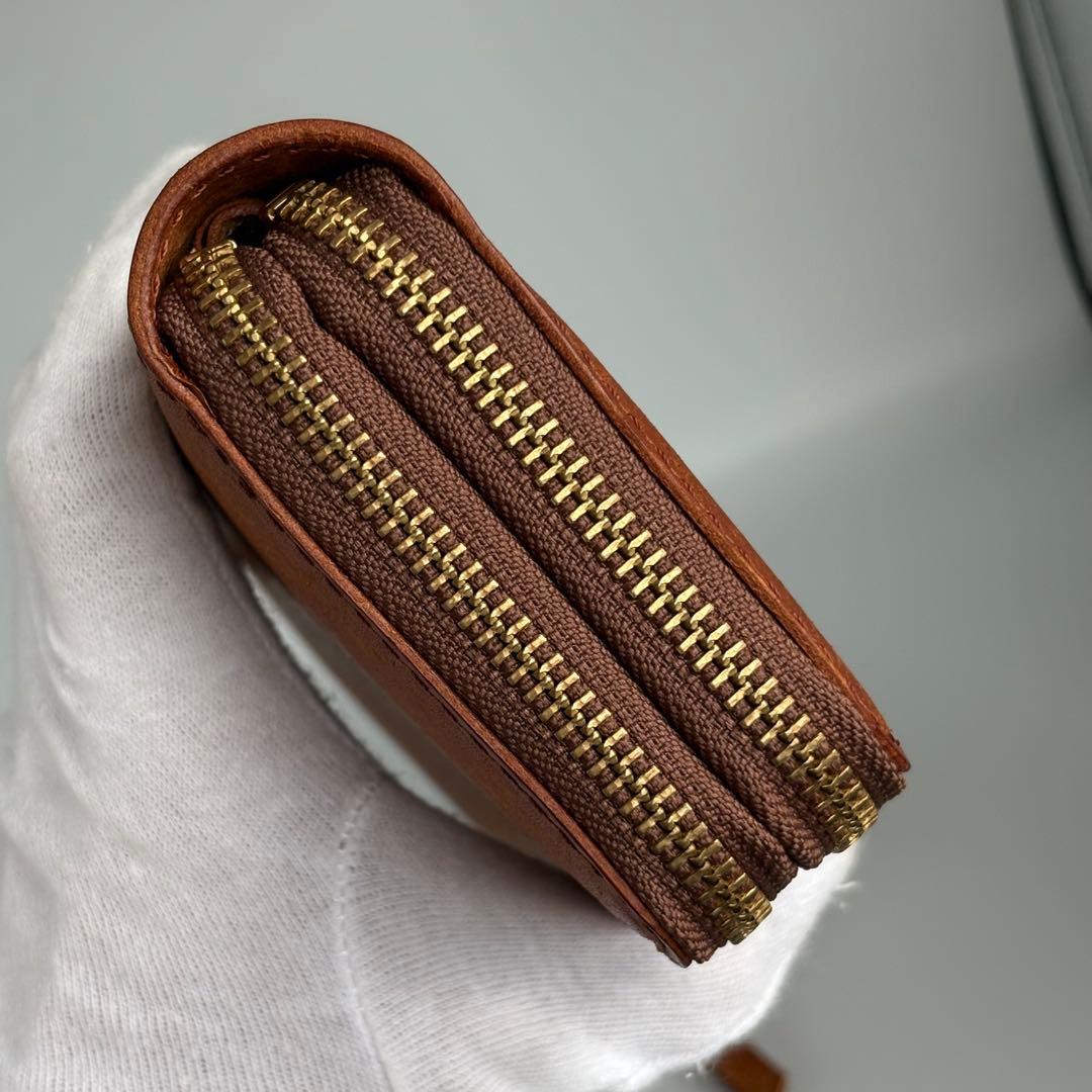 ryu 長財布　L ジップ　ダブル　ファスナー　イタリアンレザー　レア　メンズ