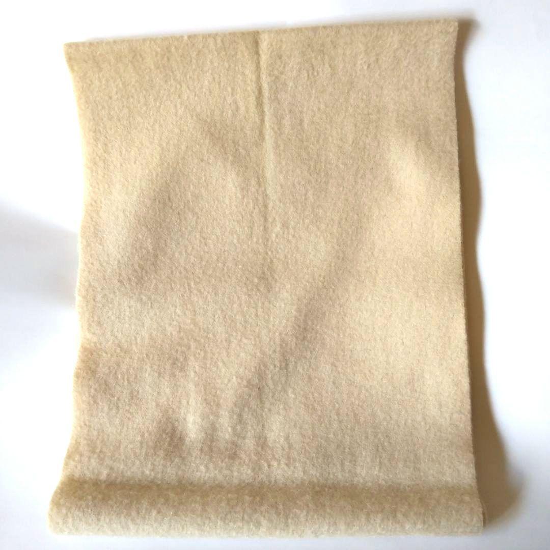 上質カシミア100％ 白無地マフラー｜三越発注仕立て屋より購入