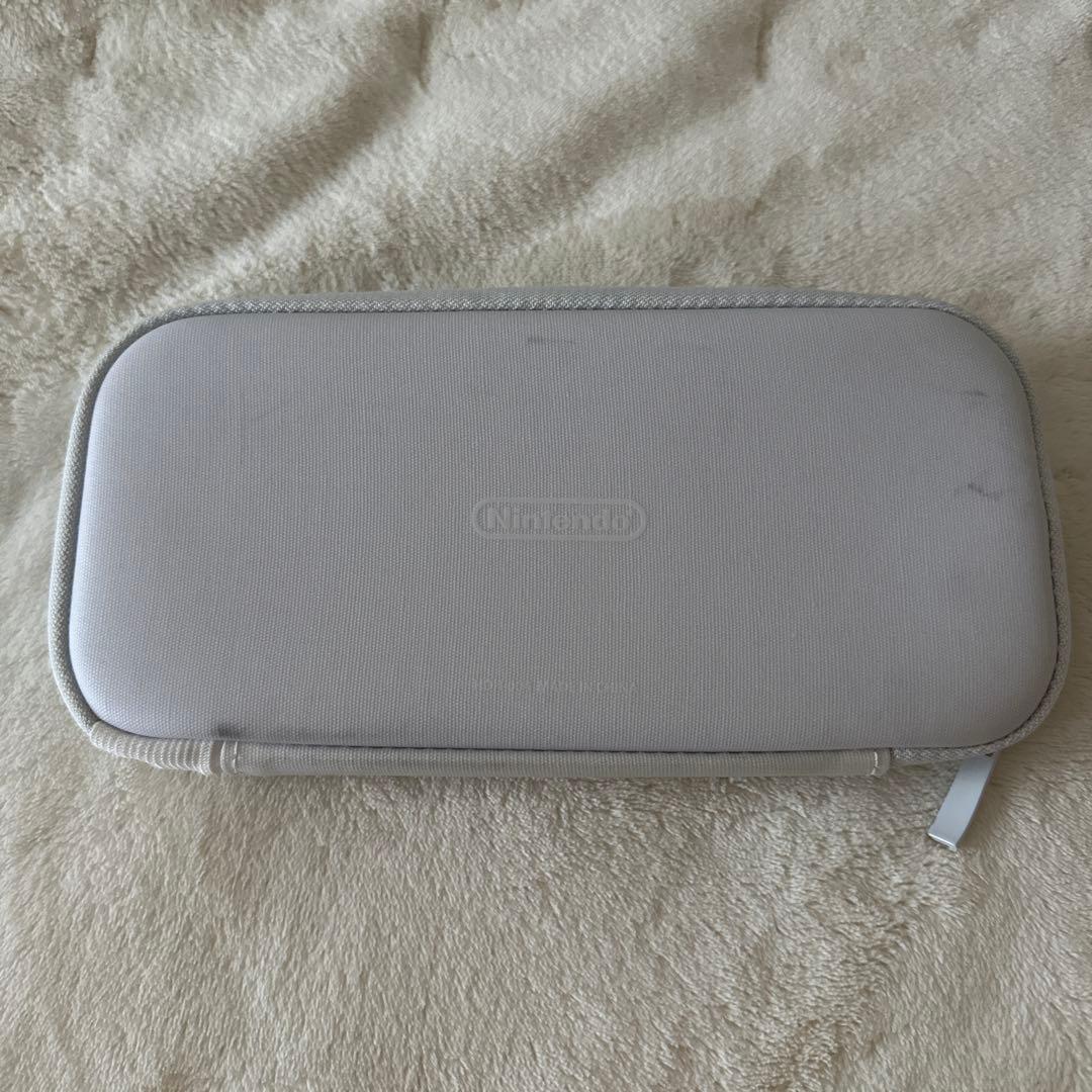 Nintendo Switch Lite グレー　ケース、マリオカセット付き