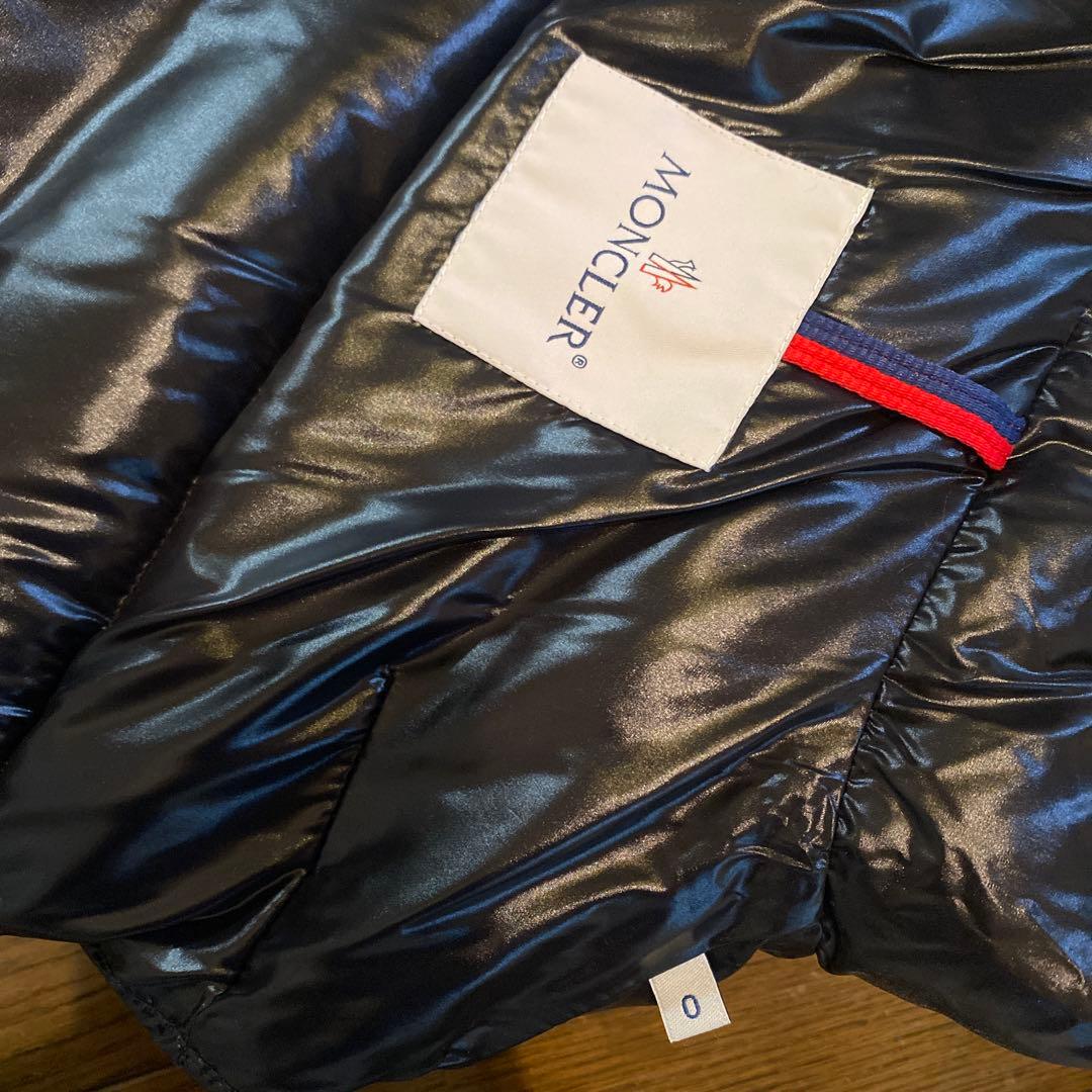 モンクレール　ダウンベスト 0 サイズ　ブラック