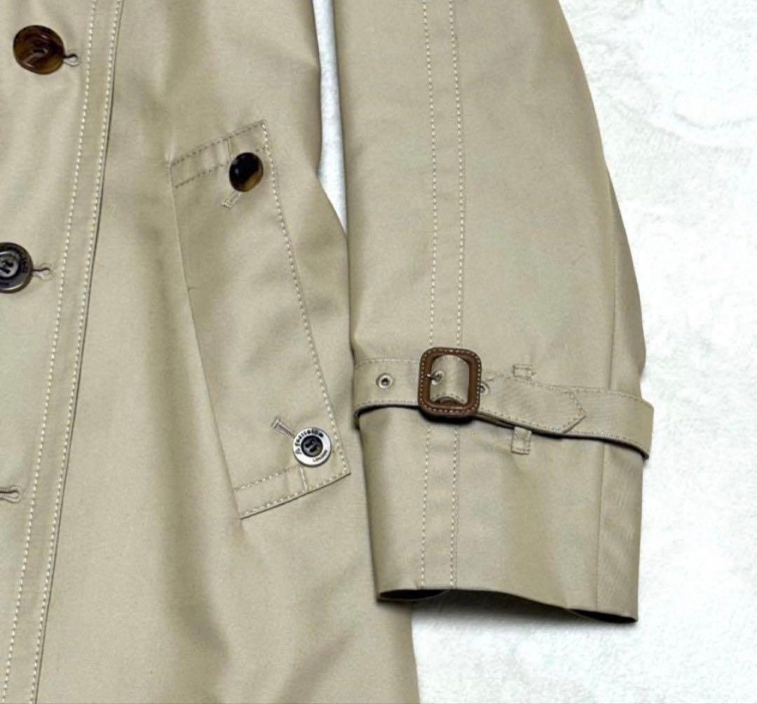 ❤️アクアスキュータムトレンチコート　ライナーライトブルー表記サイズ10