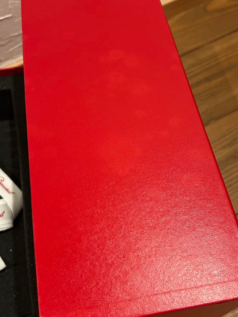 Baccarat バカラ アイ ベース スクウェア L 30cmレッド