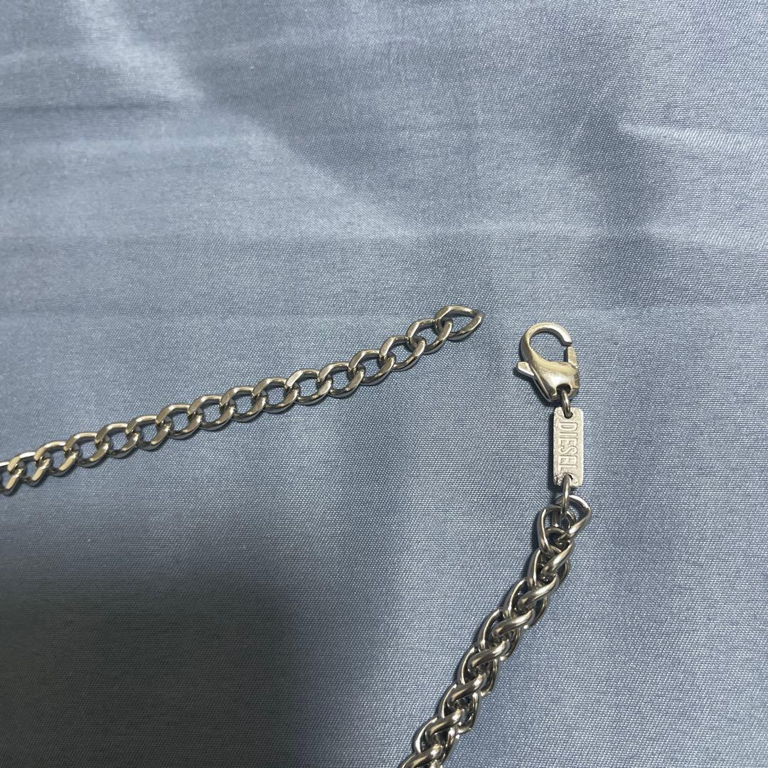 Diesel スチール ユニセックスネックレス