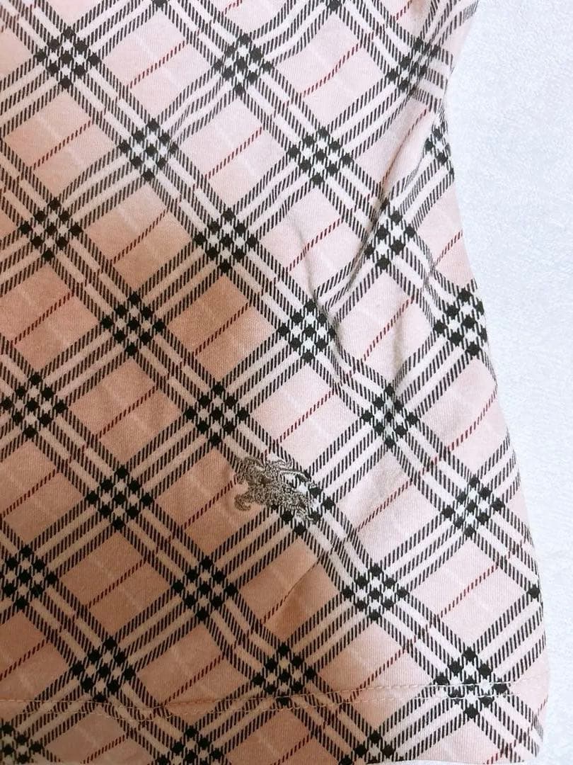 BURBERRY Blue Label チェック柄キャミソール 38