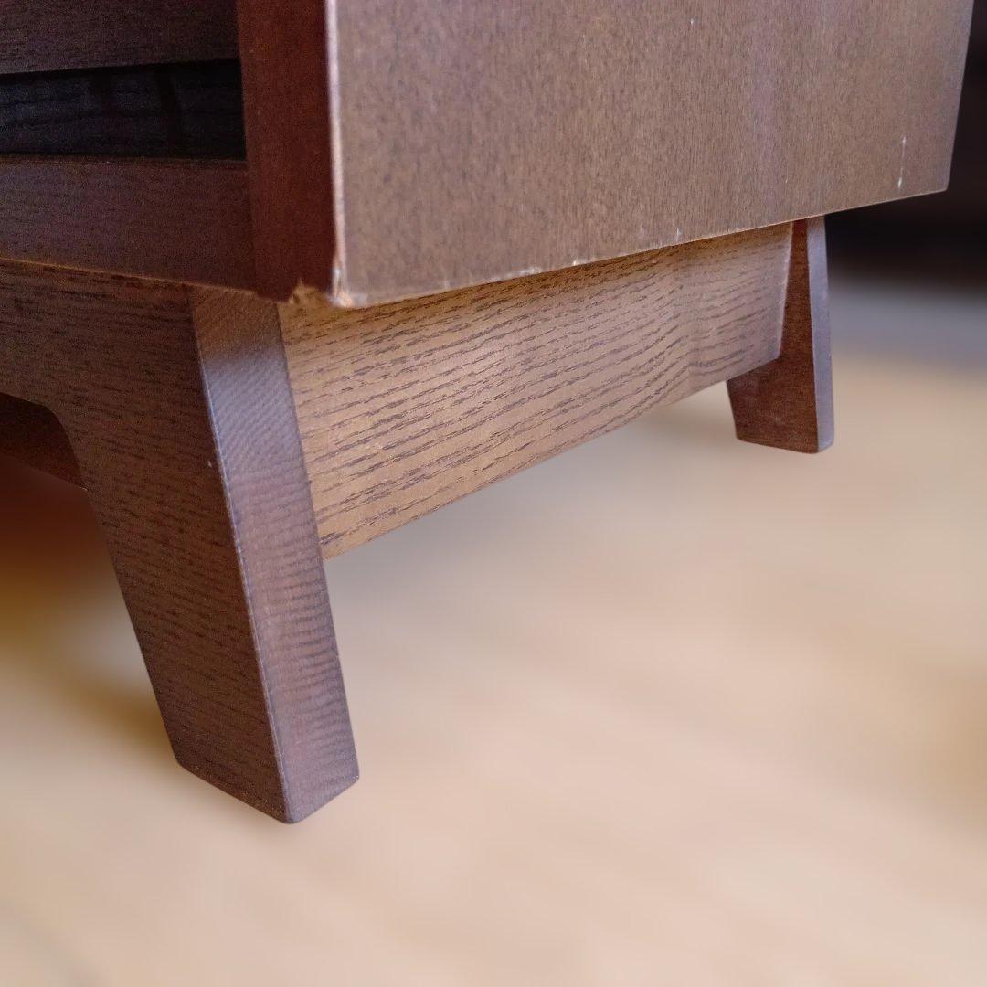 木製リビングボード 　引出3段　引戸　日本製