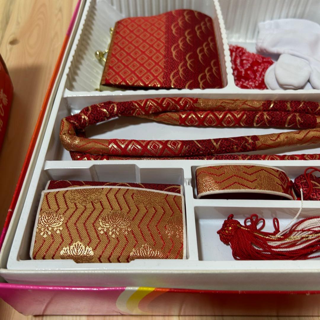 七五三 着物　フルセット　7歳　女の子用　21cm