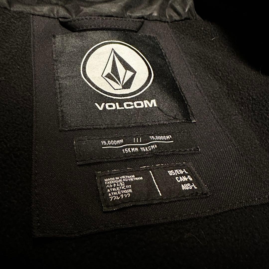 VOLCOM ボルコム スノーボードジャケット 黒