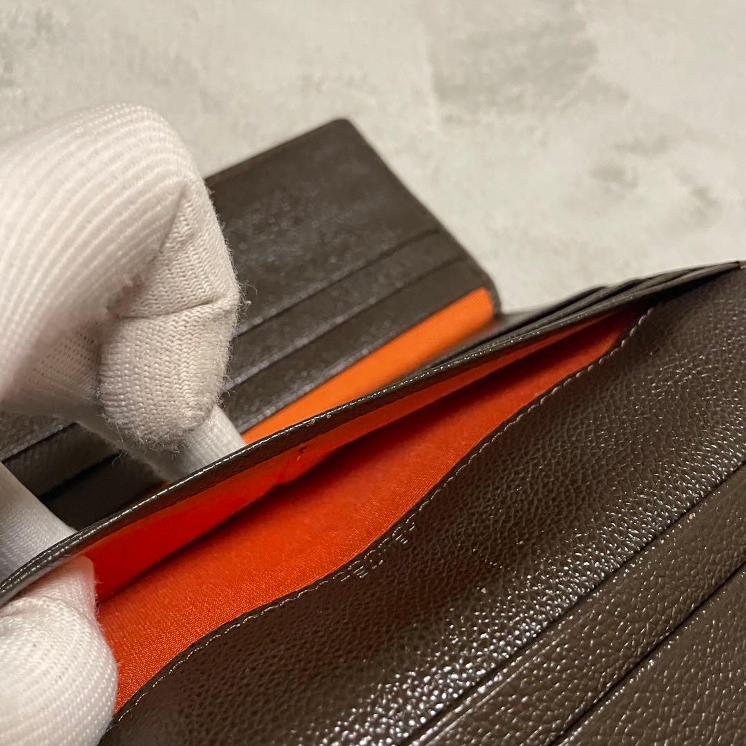 ブルガリ BVLGARI 長財布 レザー キャンバス Wホック ロゴマニア