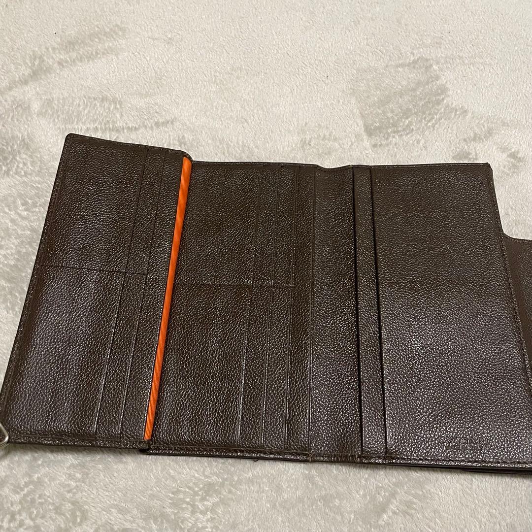 ブルガリ BVLGARI 長財布 レザー キャンバス Wホック ロゴマニア