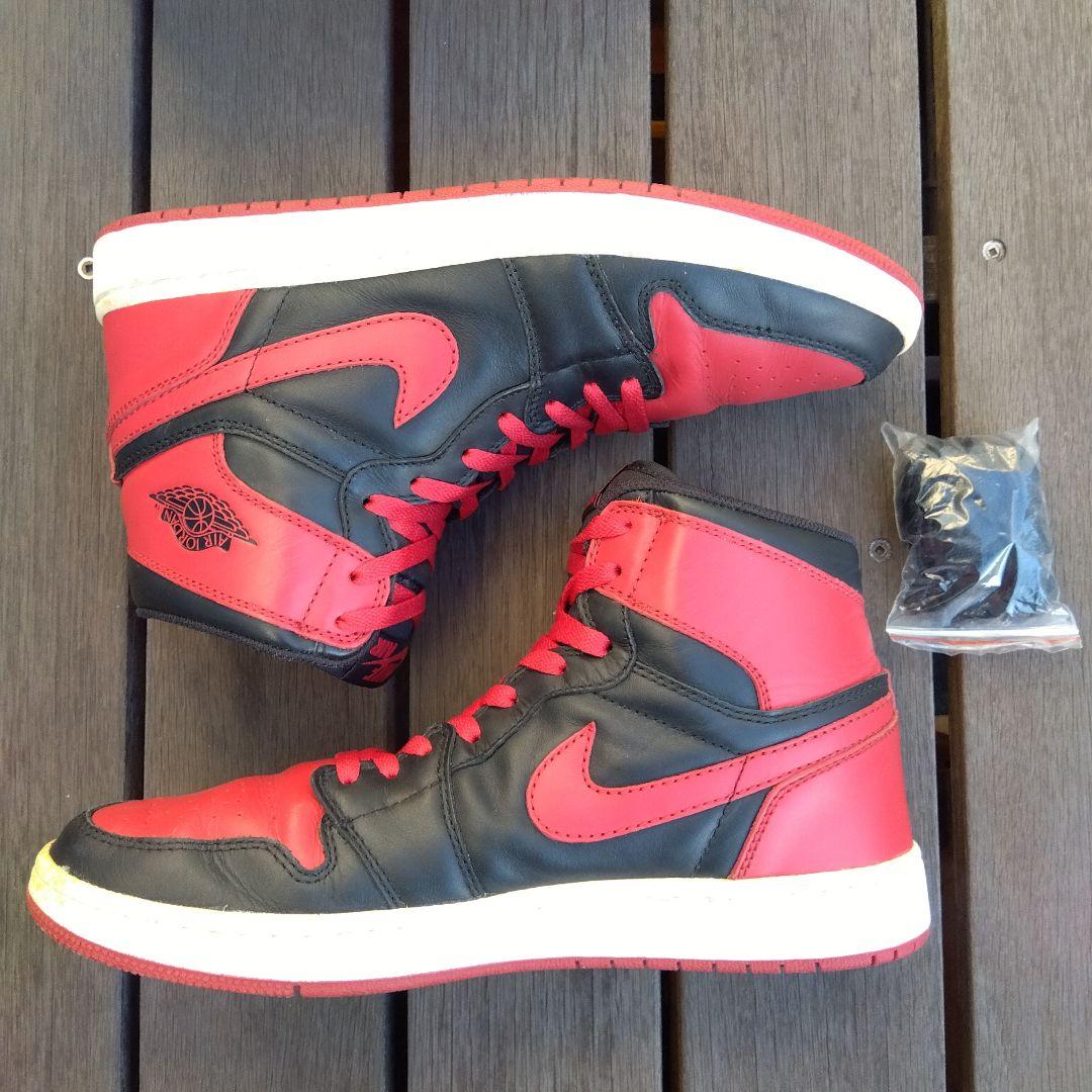 4*0様 ジョーダン1　ブレッド　2013　レトロ　ハイ　ビンテ 85 28.5