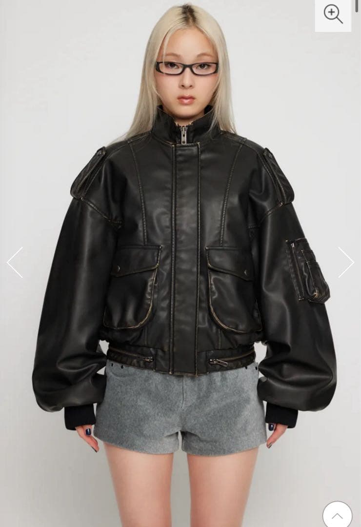 SEIRA×LAGUA F/LEATHER レザージャケット