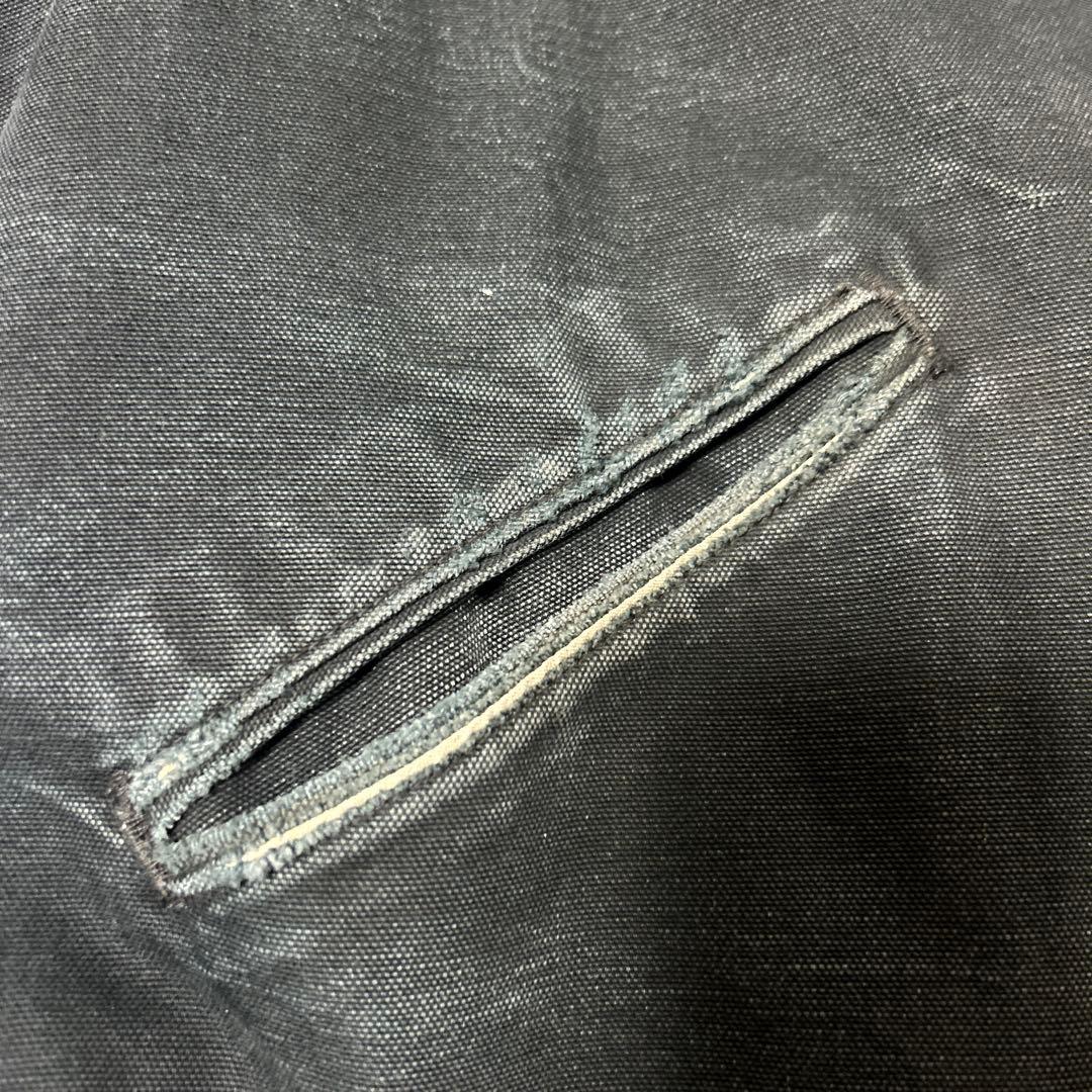 00s Carhartt デトロイトジャケット BLKブラック USA製 ボロ