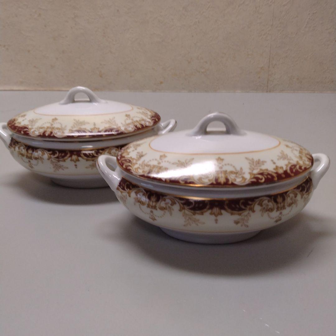 【東洋陶器】ミニキャセロール・2客　（ヴィンテージ品）