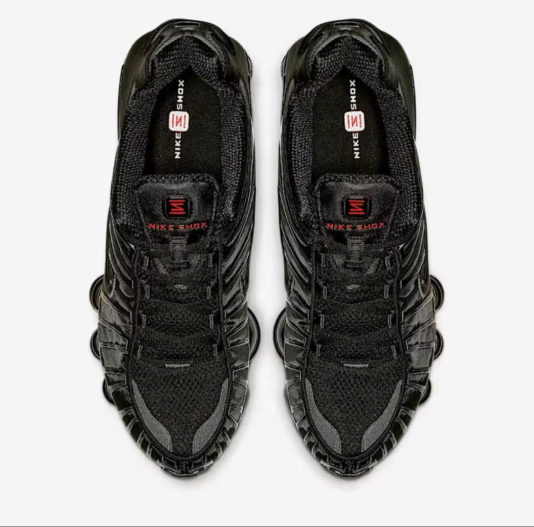 【新品・未使用品】NIKE SHOX TL ブラック　23cm