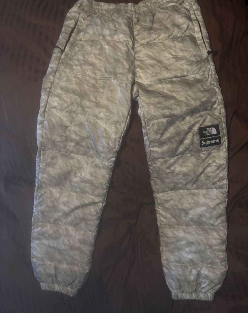 Supreme THE NORTH FACE ヌプシ ダウンパンツ S