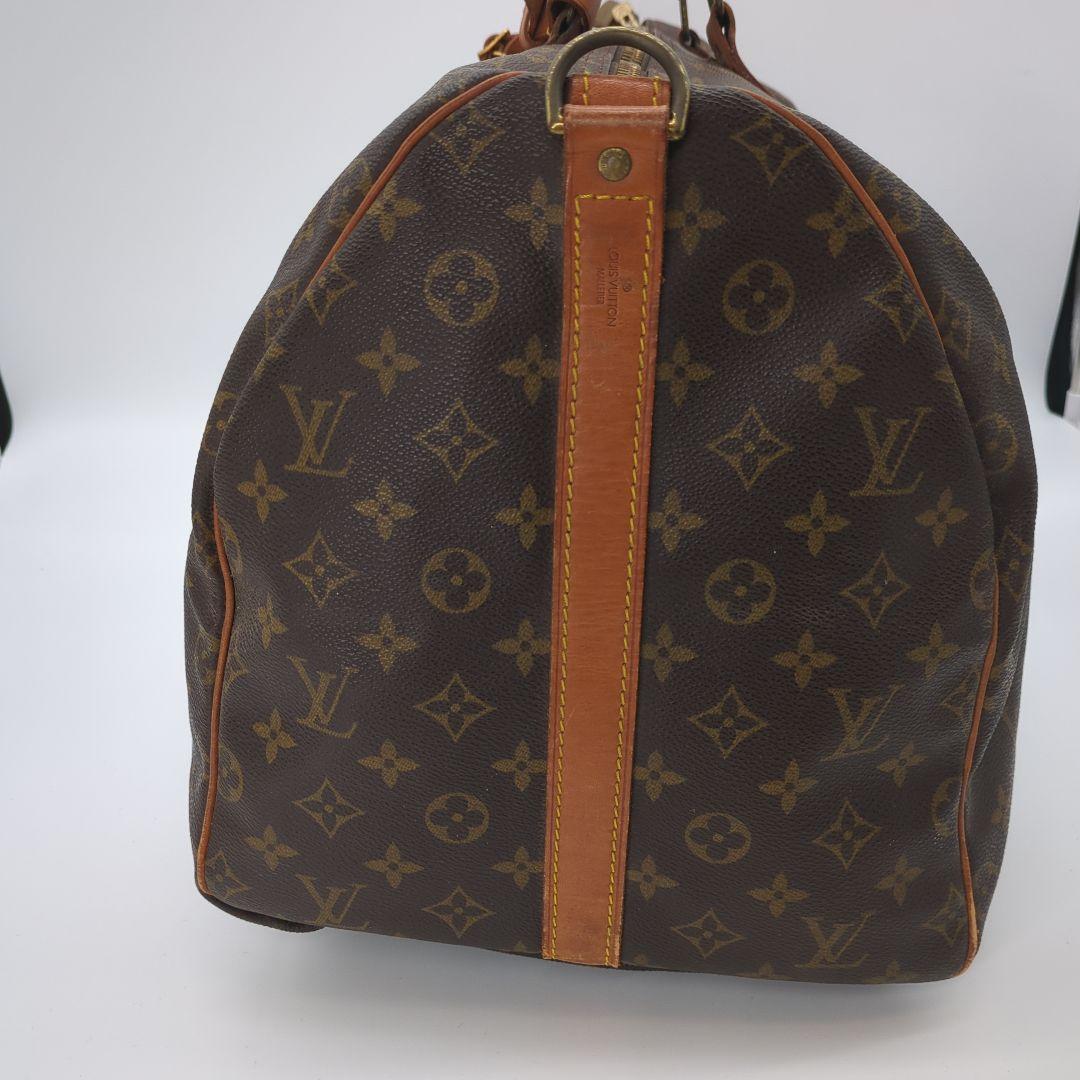 キーポル55 ルイヴィトン ボストンバッグ カデナ ネームタグ