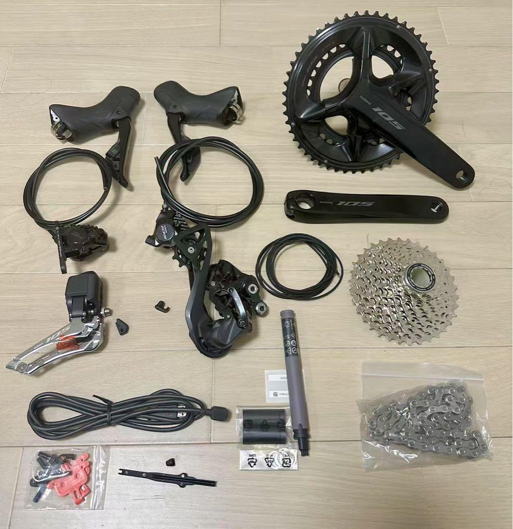 SHIMANOシマノ R7170 105 2x12s 電動Di2 グループセット