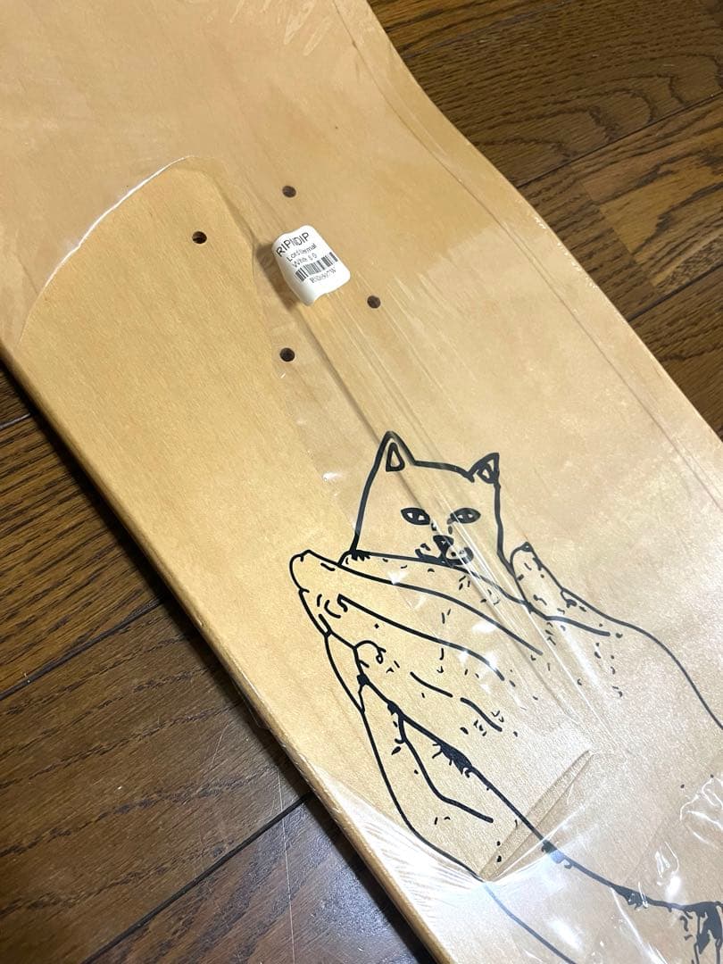 ★ぐるぐる　【値下げ】RIPNDIP スケートボード デッキ 猫