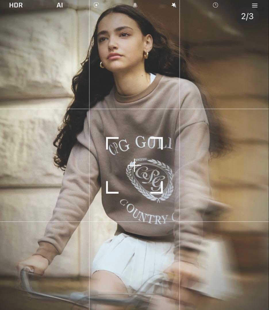 CPG GOLF 裏起毛付き　スウェット　セーター　タグ付き