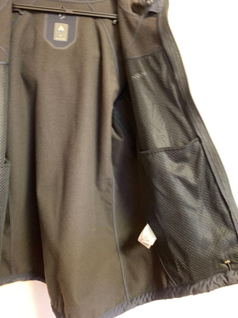 mont-bell パウダージェットパーカー 人気のブラックＳ