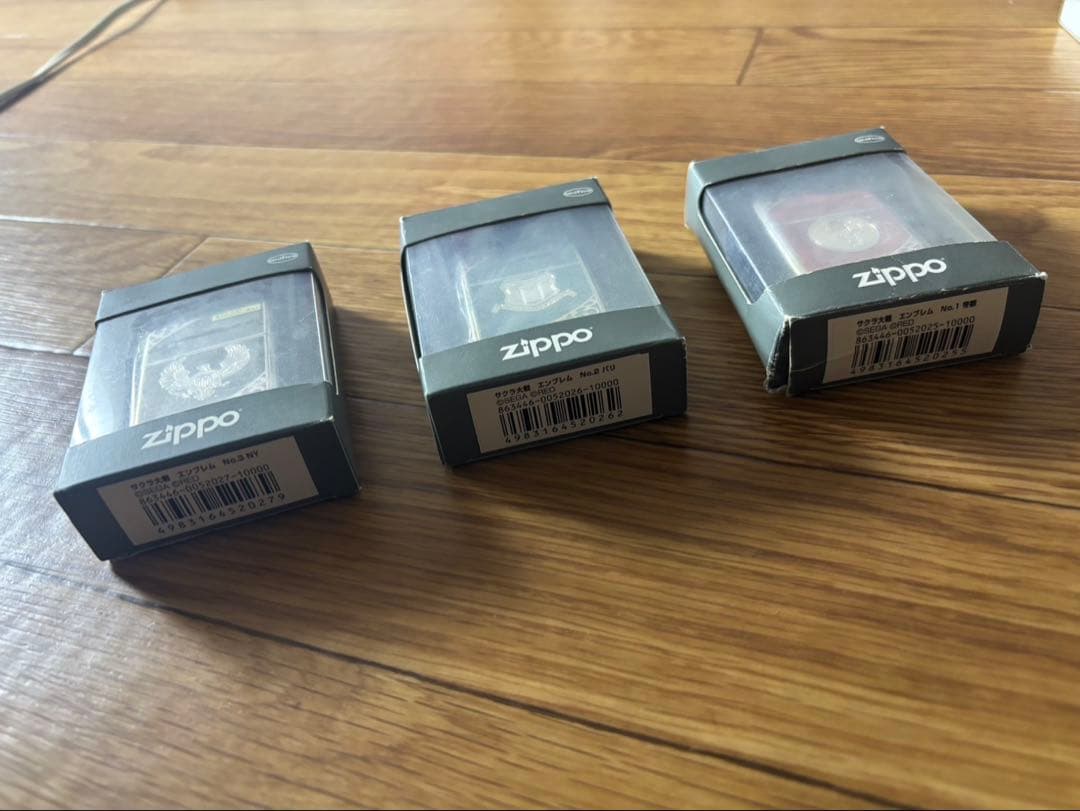 サクラ大戦 Zippoライター 3個セット