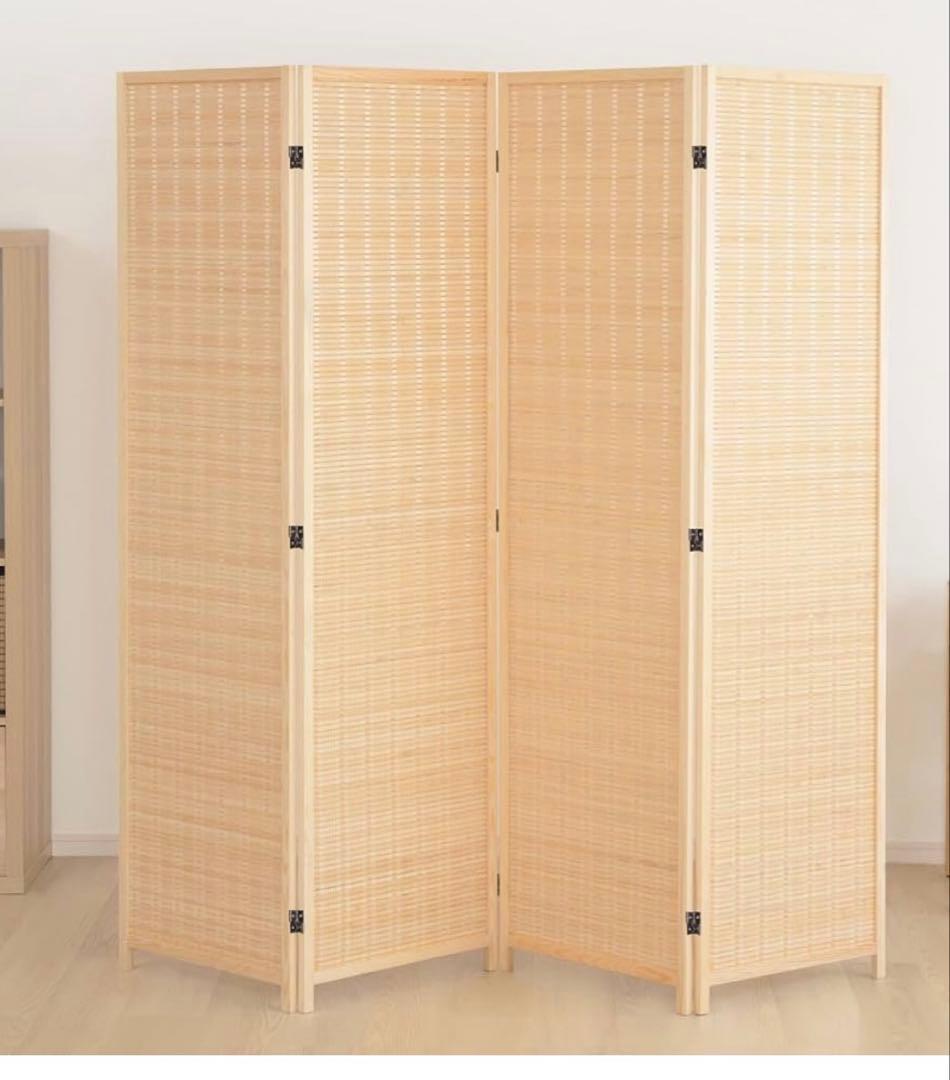 パーテーション　木材