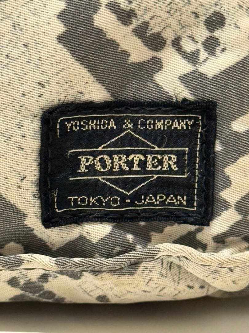 ★HEAD PORTER★ヘッドポーター★パイソン柄★ボディバッグ★ウエスト