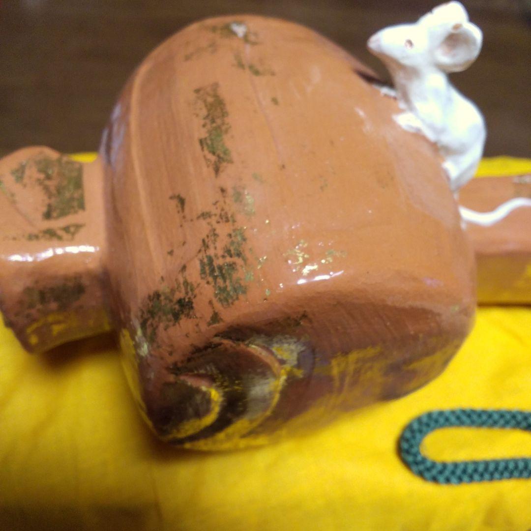 清水 六兵衛 作 干支置物 『鼠』