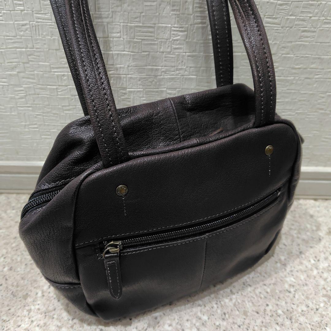 Debut ダークブラウン トートバッグ