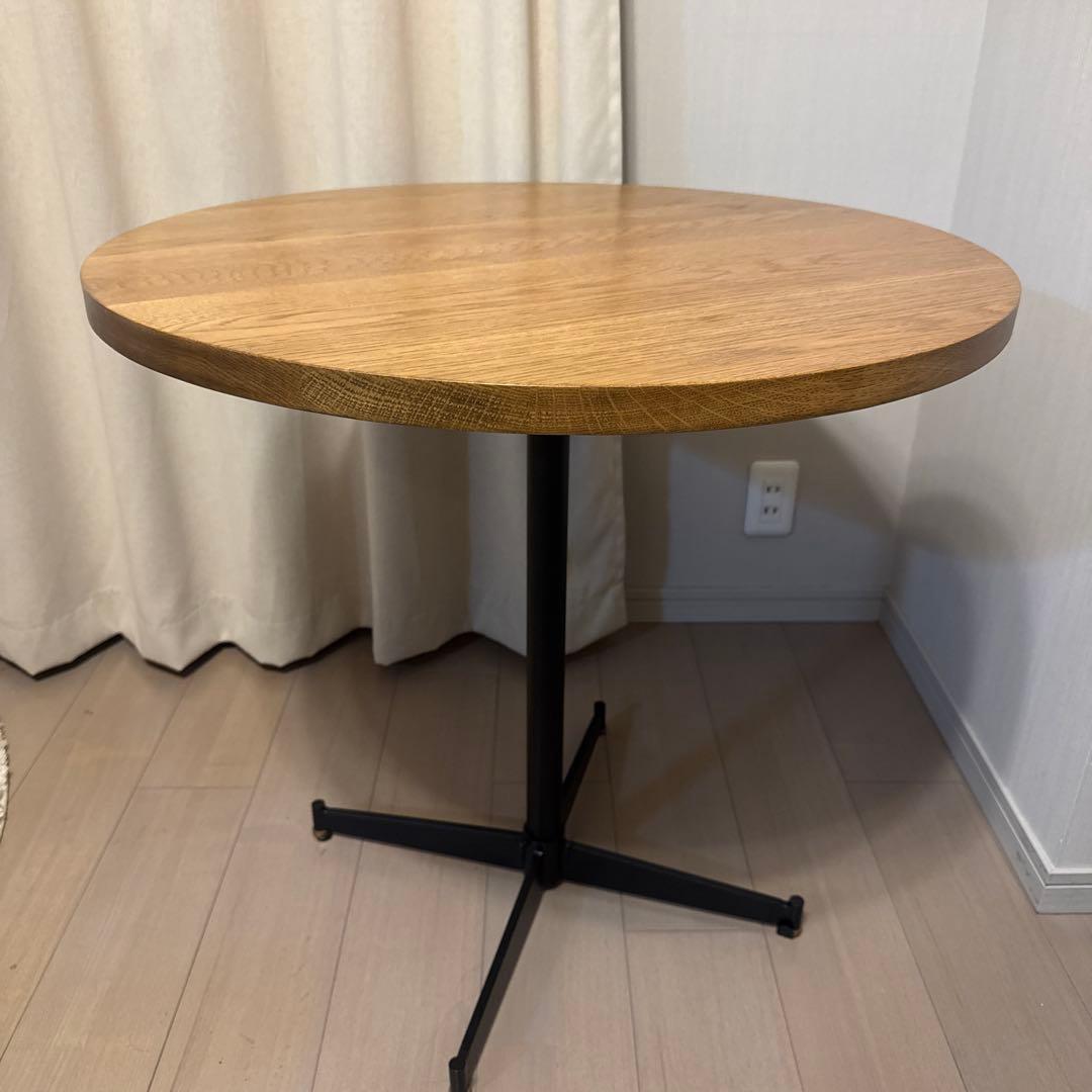 【チェイン】Re:CENO product｜カフェテーブル WIRY円形