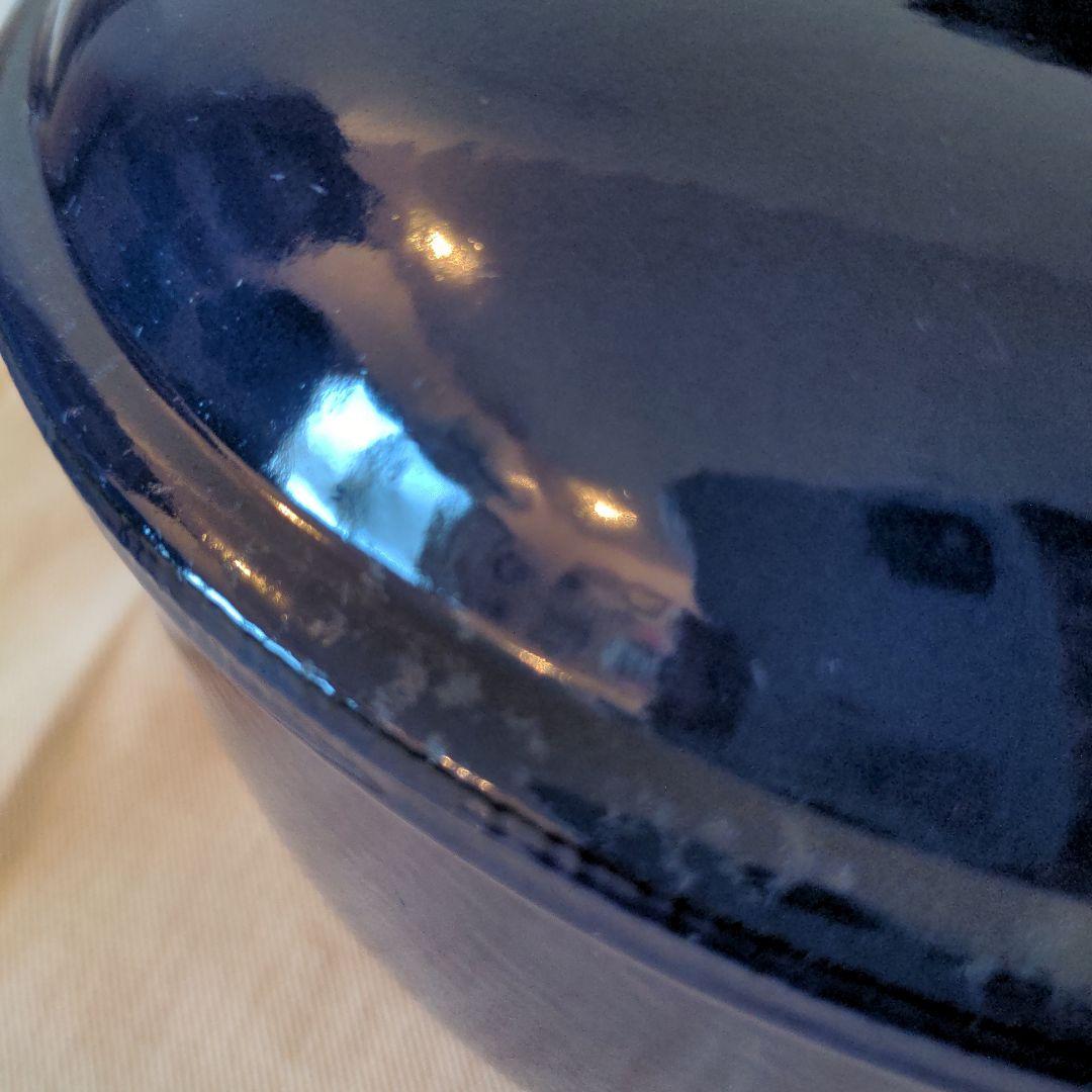 【希少】ヴィンテージ　ル・クルーゼ 26cm ブルー Enzo Mari ママ