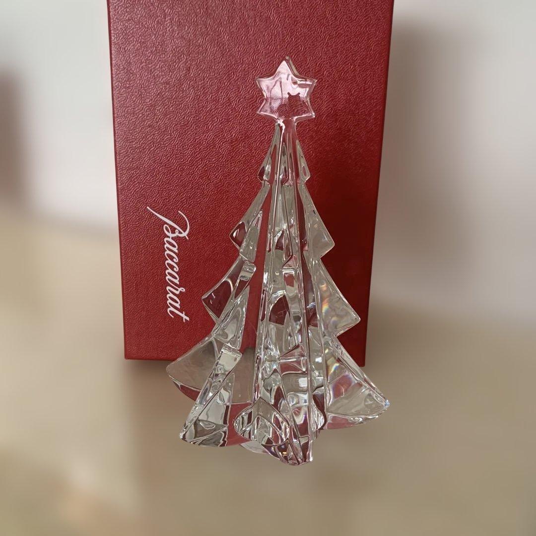 バカラ　Baccarat クリスマスツリー　クリスタル