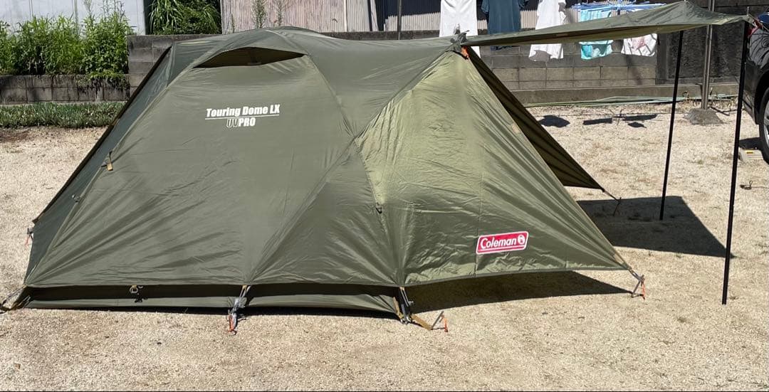 Coleman Touring Dome LX と純正アルミポール、その他！
