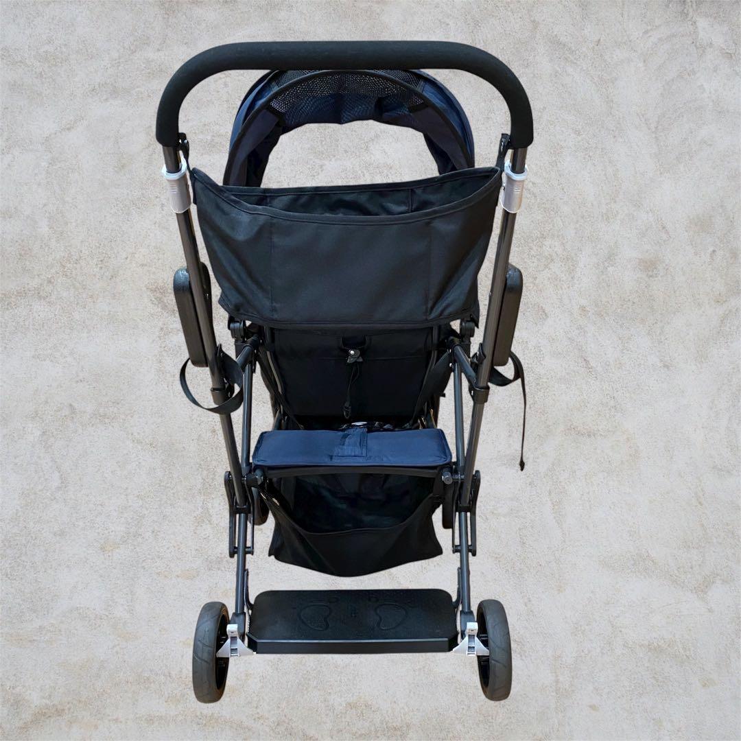 美品✨KATOJI 二人でゴー 二人乗り ベビーカー ネイビー
