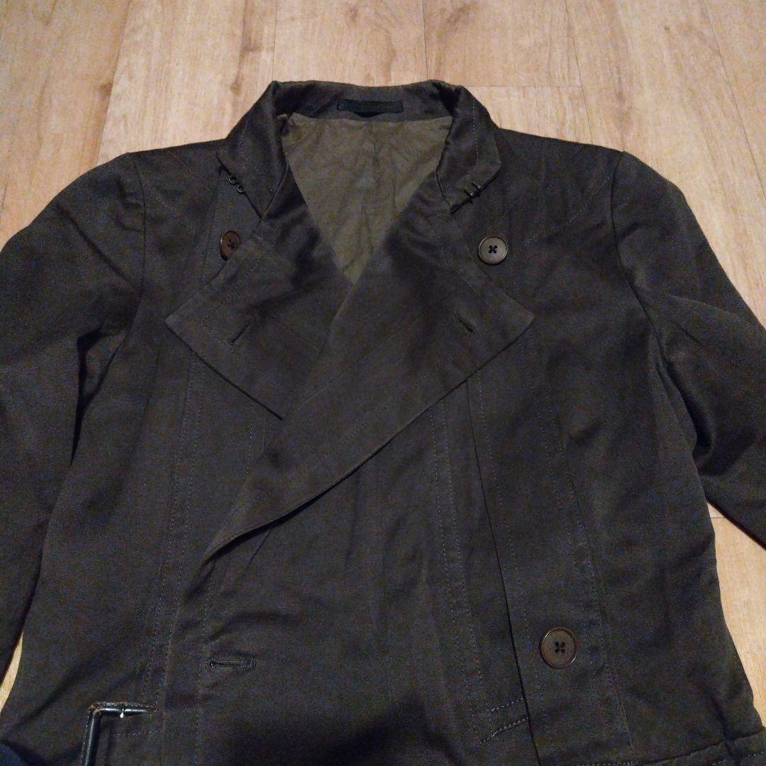 Y's for men ピーチスキン スタンドカラーコート 古着 アーカイブ
