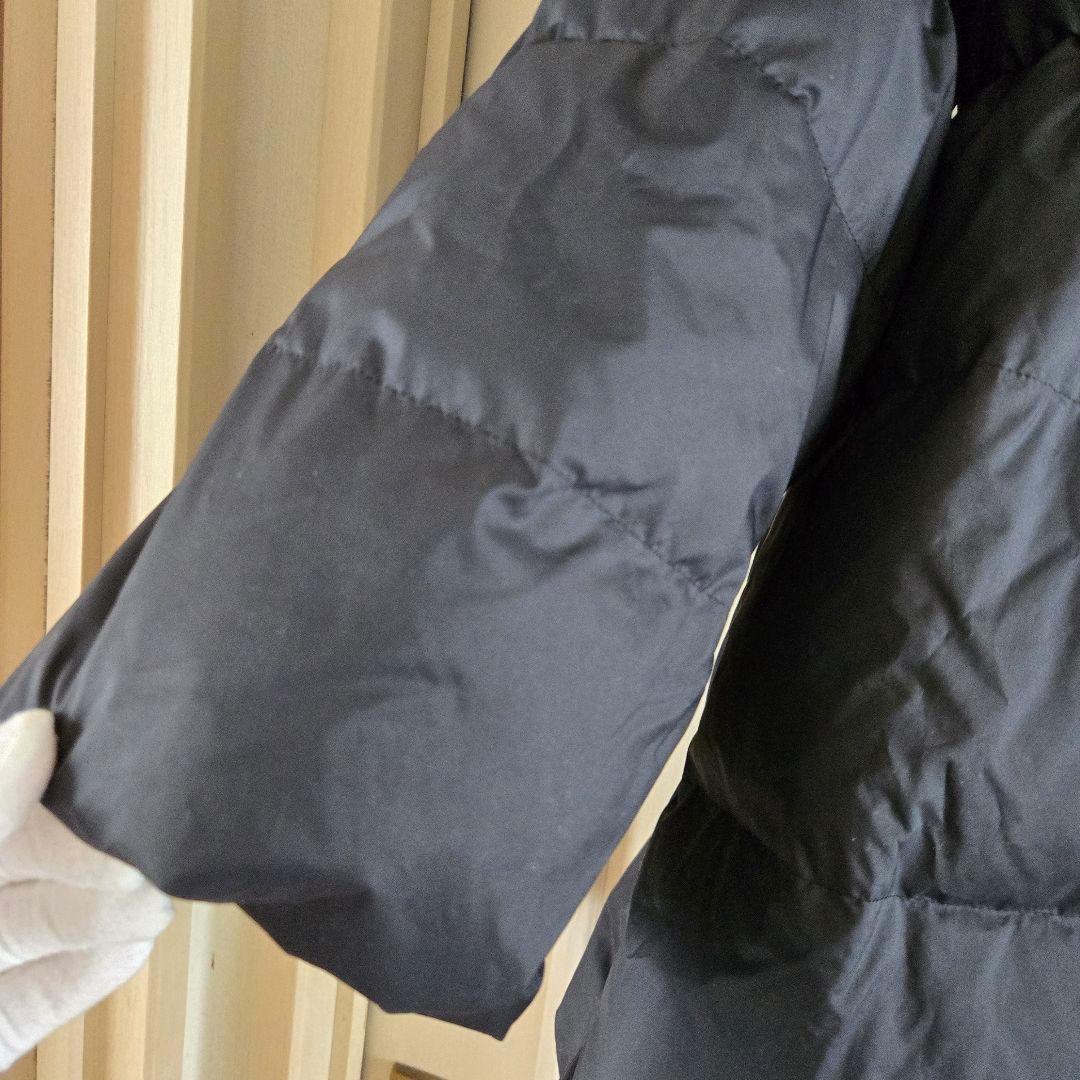 TO BD CHIC 　シャーリングミドル丈ダウンコート