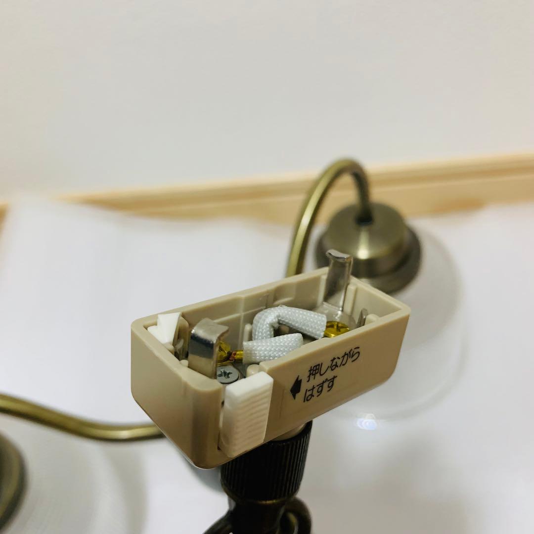 【動作品】ユーワ　ガラスペンダントライト 3灯