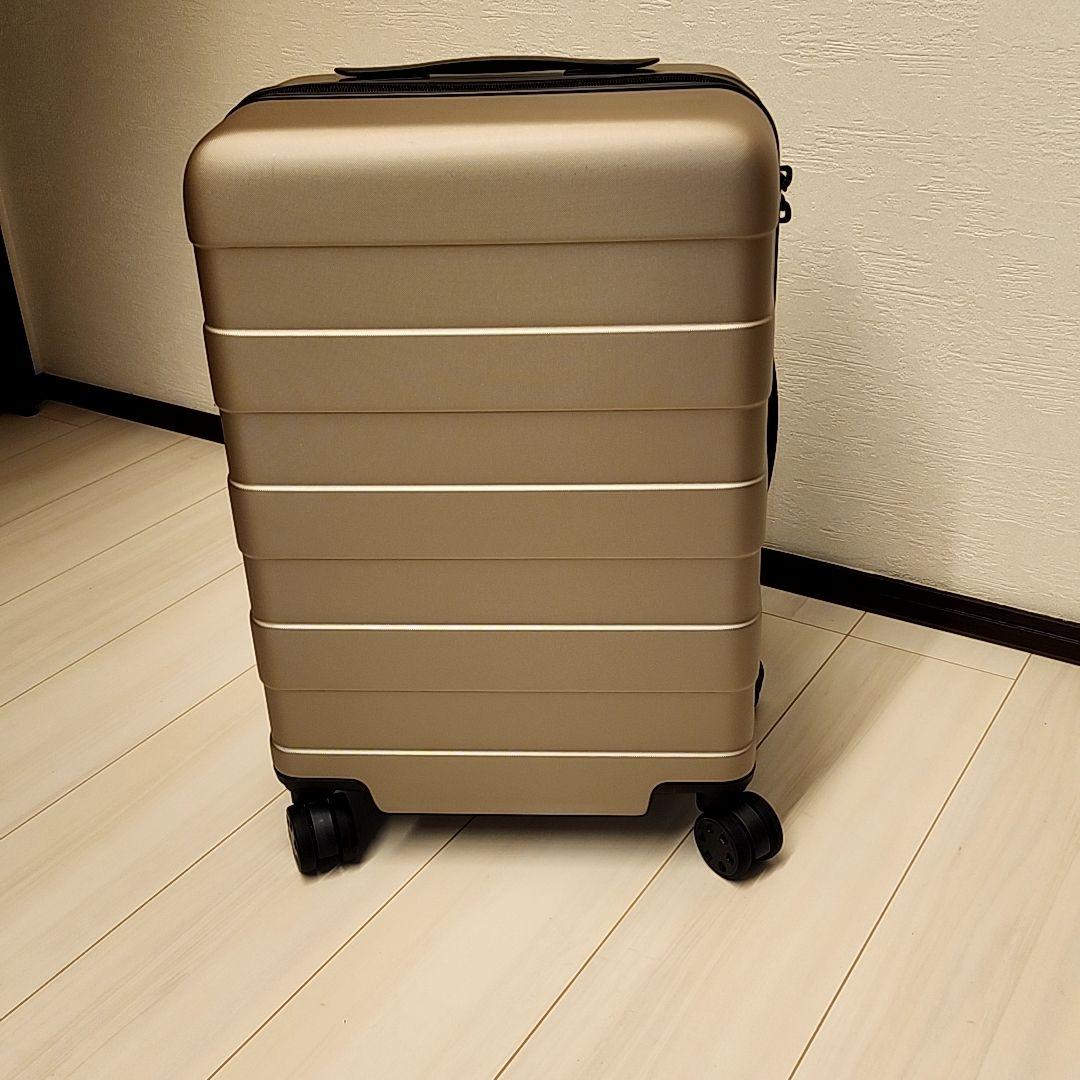 無印良品　MUJI 4輪スーツケース　キャリーケース　ベージュ　36L