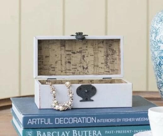 ボックス 3点セット 小物入れ シャビー アンティーク 宝石箱 AN-44564