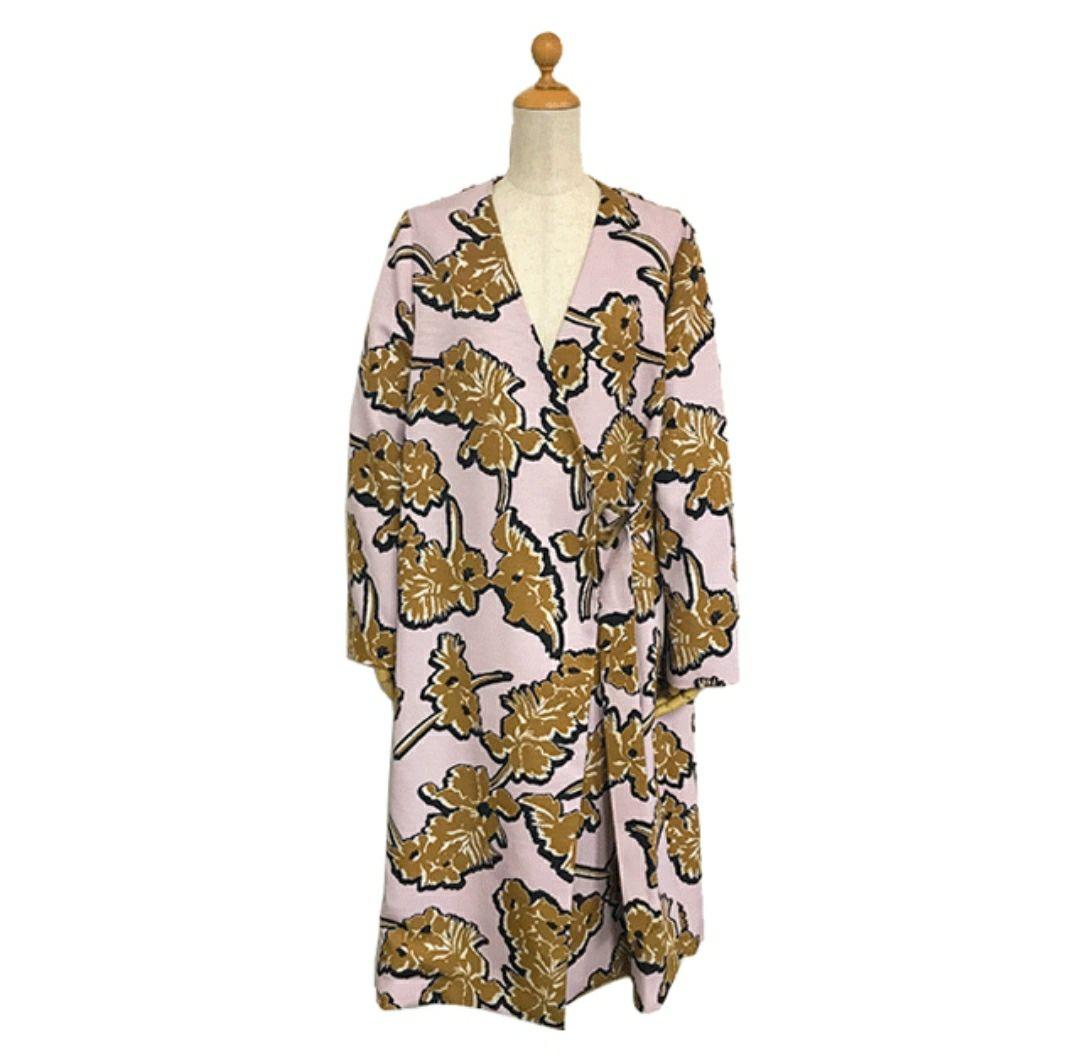 Lois CRAYON ロイスクレヨン フラワープリント コート