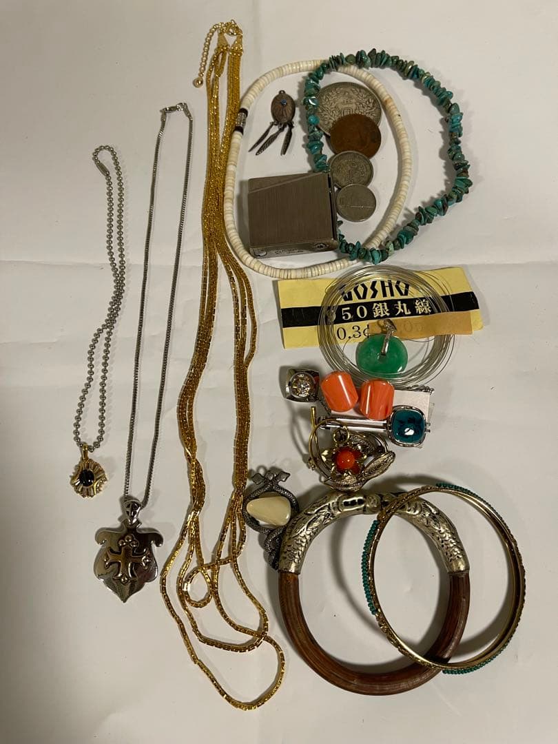 遺品　生前整理　貴金属　まとめ売り　シルバー　パール　ブローチ　イヤリン，