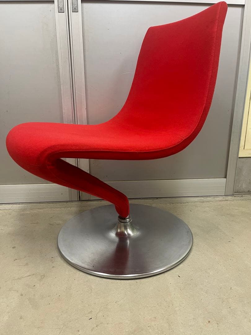 送料込み！スペースエイジ　ストリームチェア　　クリストフ・ピエデザイン　レッド