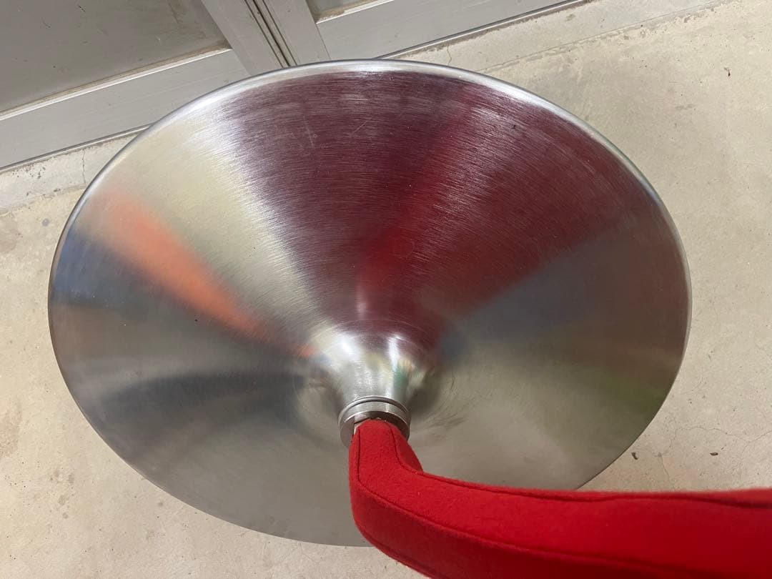 送料込み！スペースエイジ　ストリームチェア　　クリストフ・ピエデザイン　レッド